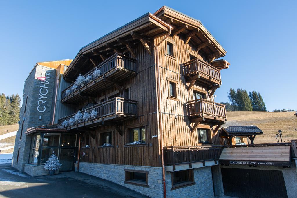 Hotel Spa Crychar Les Gets Bagian luar foto