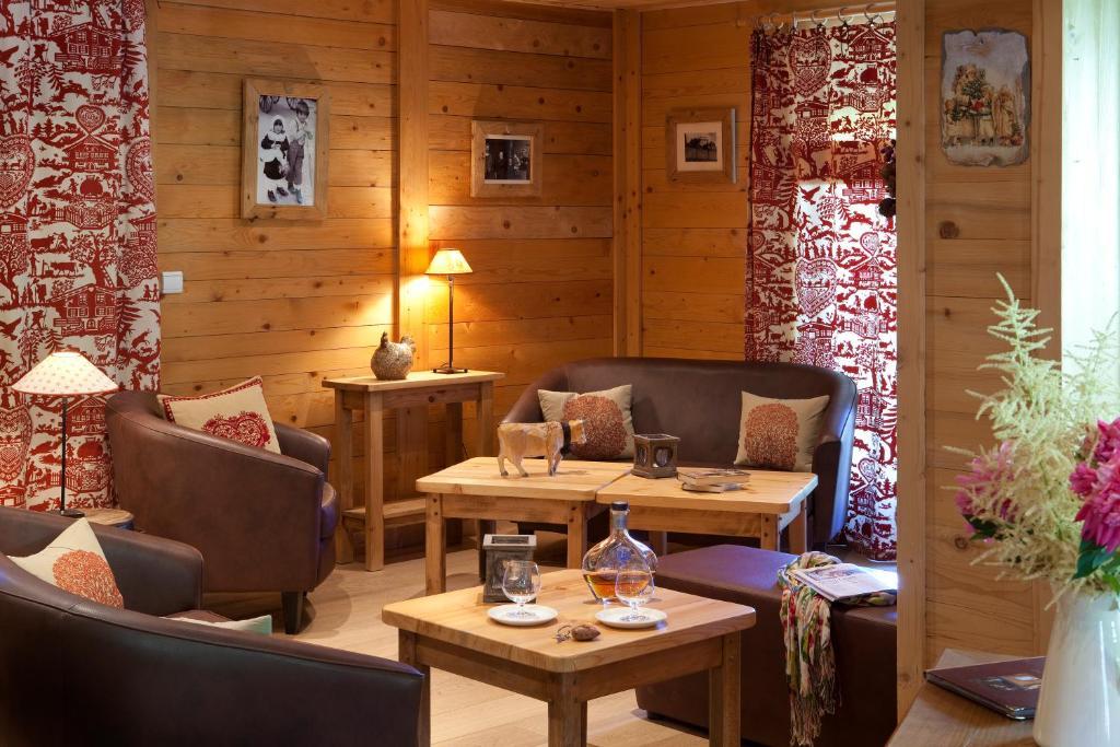 Hotel Spa Crychar Les Gets Bagian luar foto