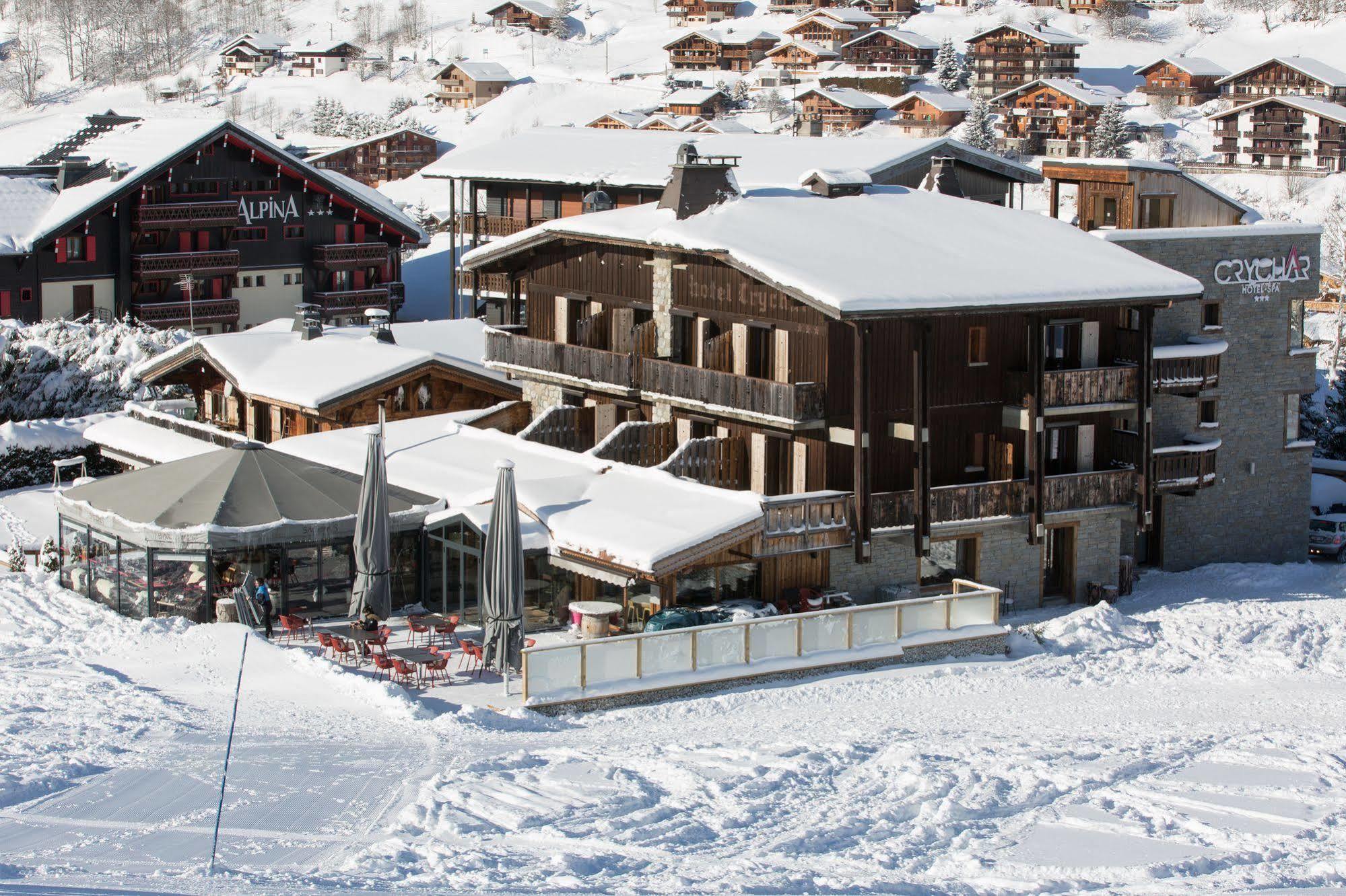 Hotel Spa Crychar Les Gets Bagian luar foto