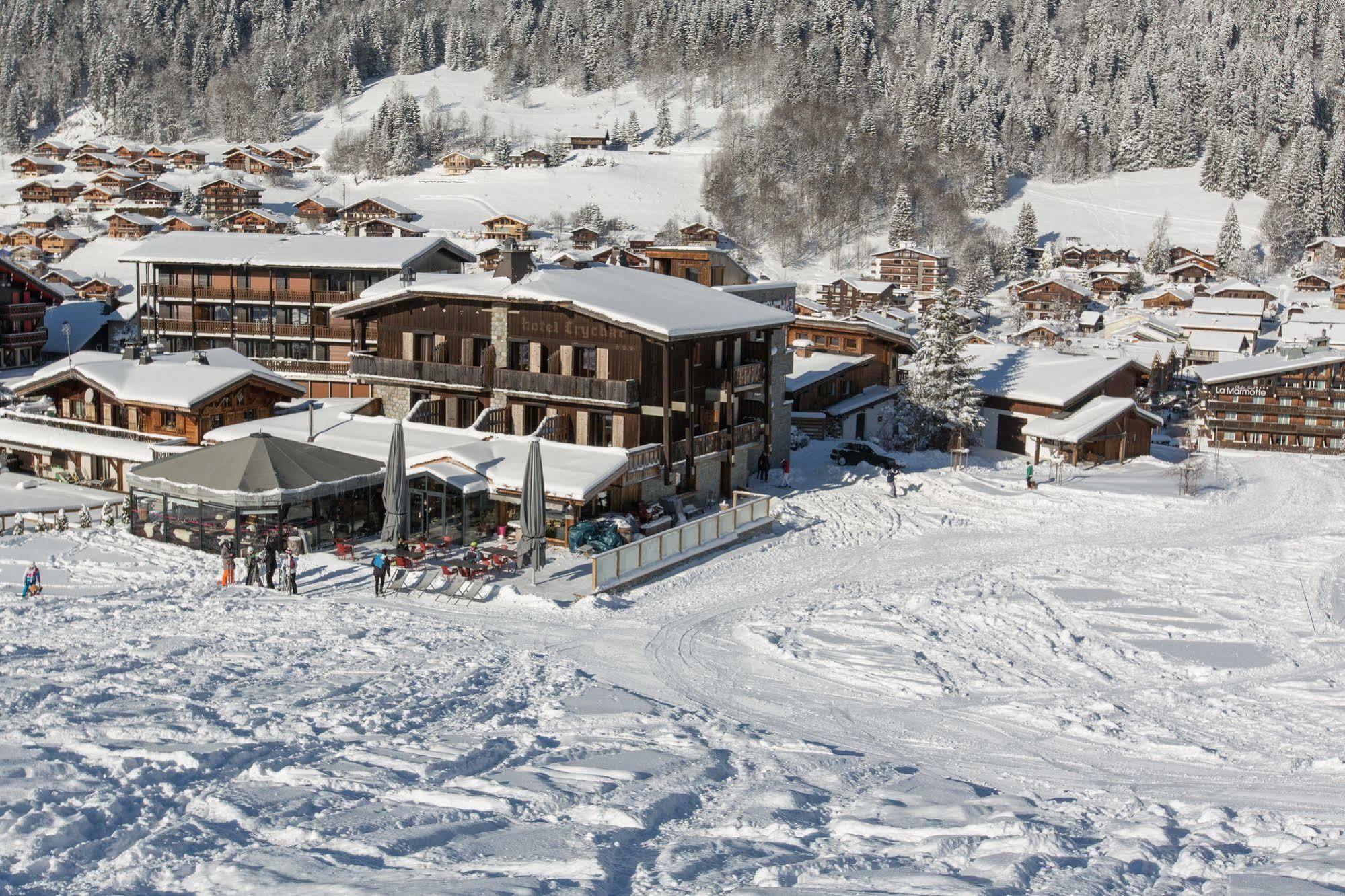 Hotel Spa Crychar Les Gets Bagian luar foto