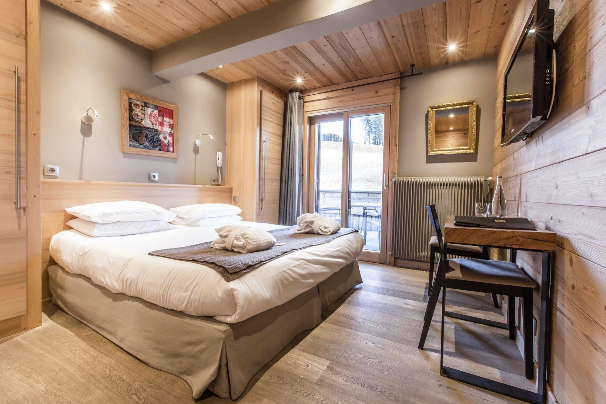 Hotel Spa Crychar Les Gets Bagian luar foto