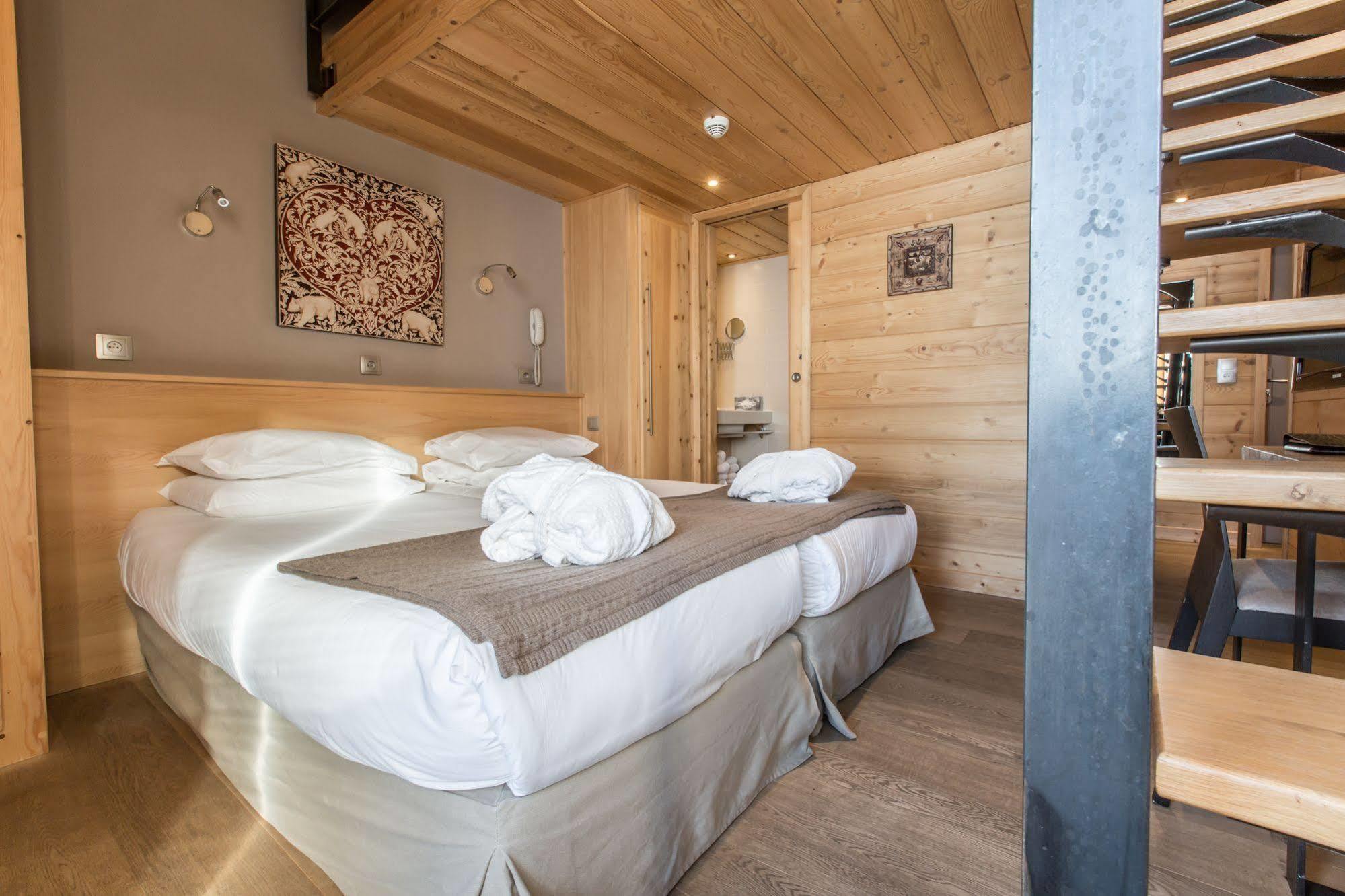 Hotel Spa Crychar Les Gets Bagian luar foto