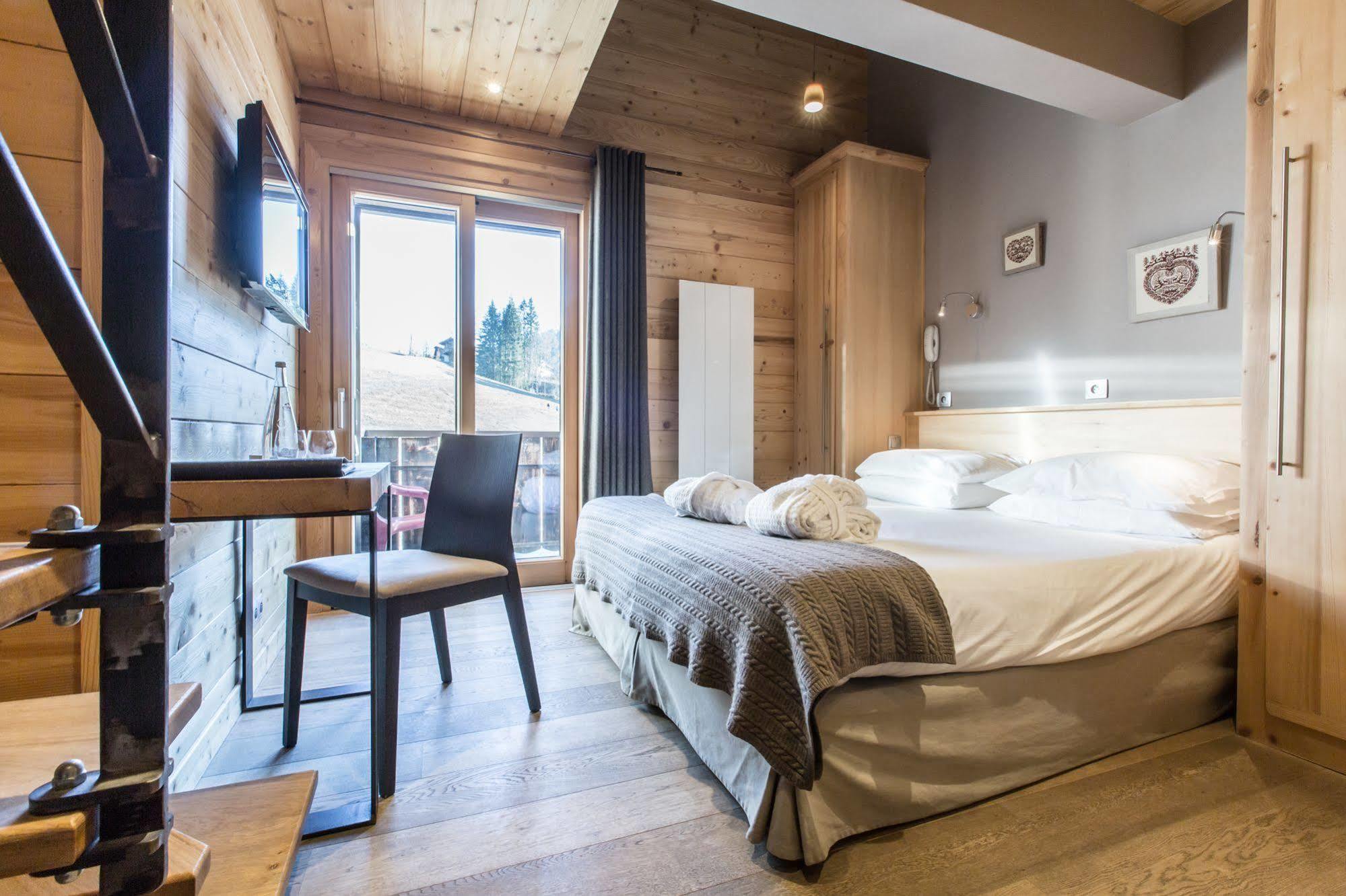 Hotel Spa Crychar Les Gets Bagian luar foto