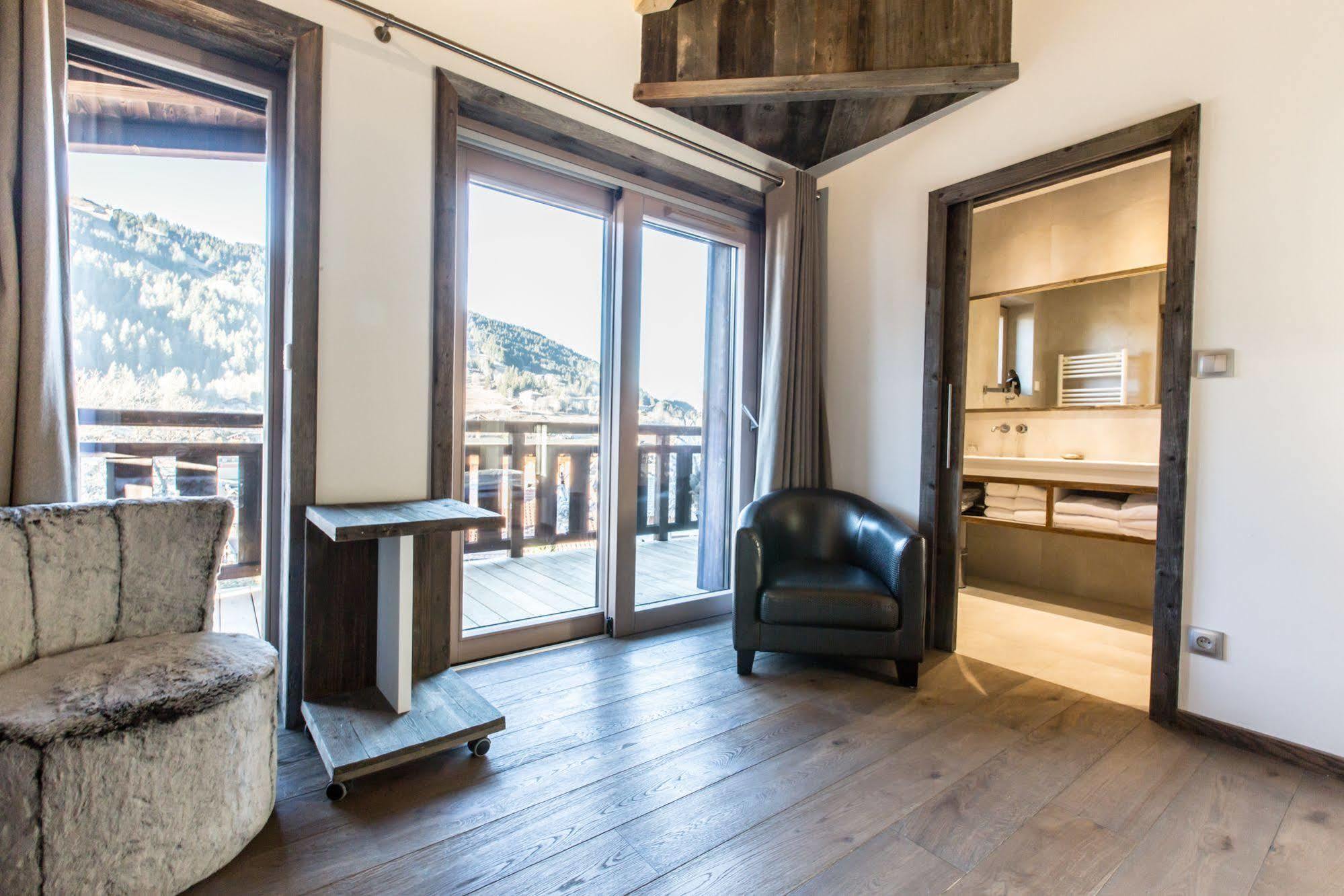 Hotel Spa Crychar Les Gets Bagian luar foto