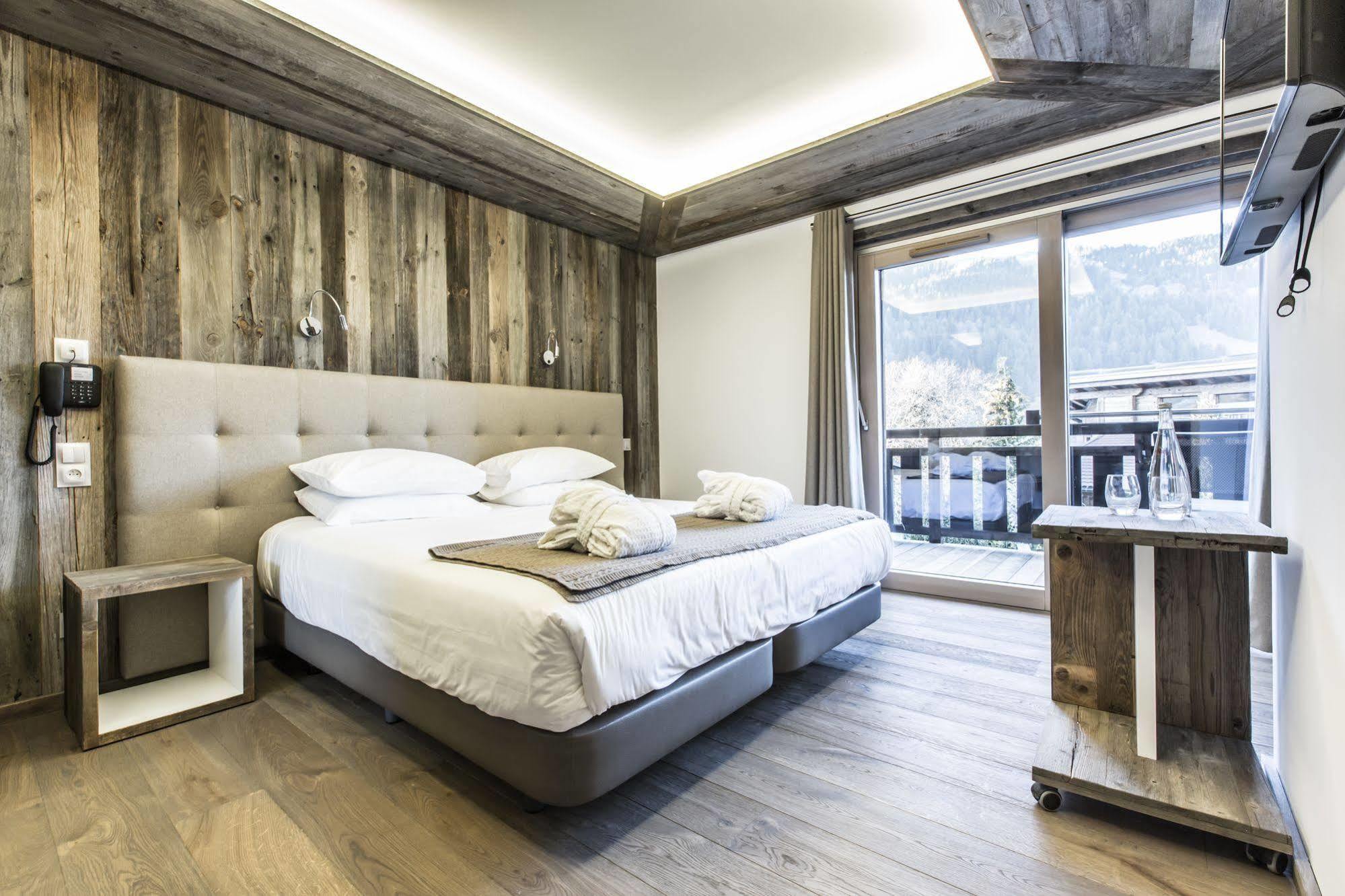Hotel Spa Crychar Les Gets Bagian luar foto