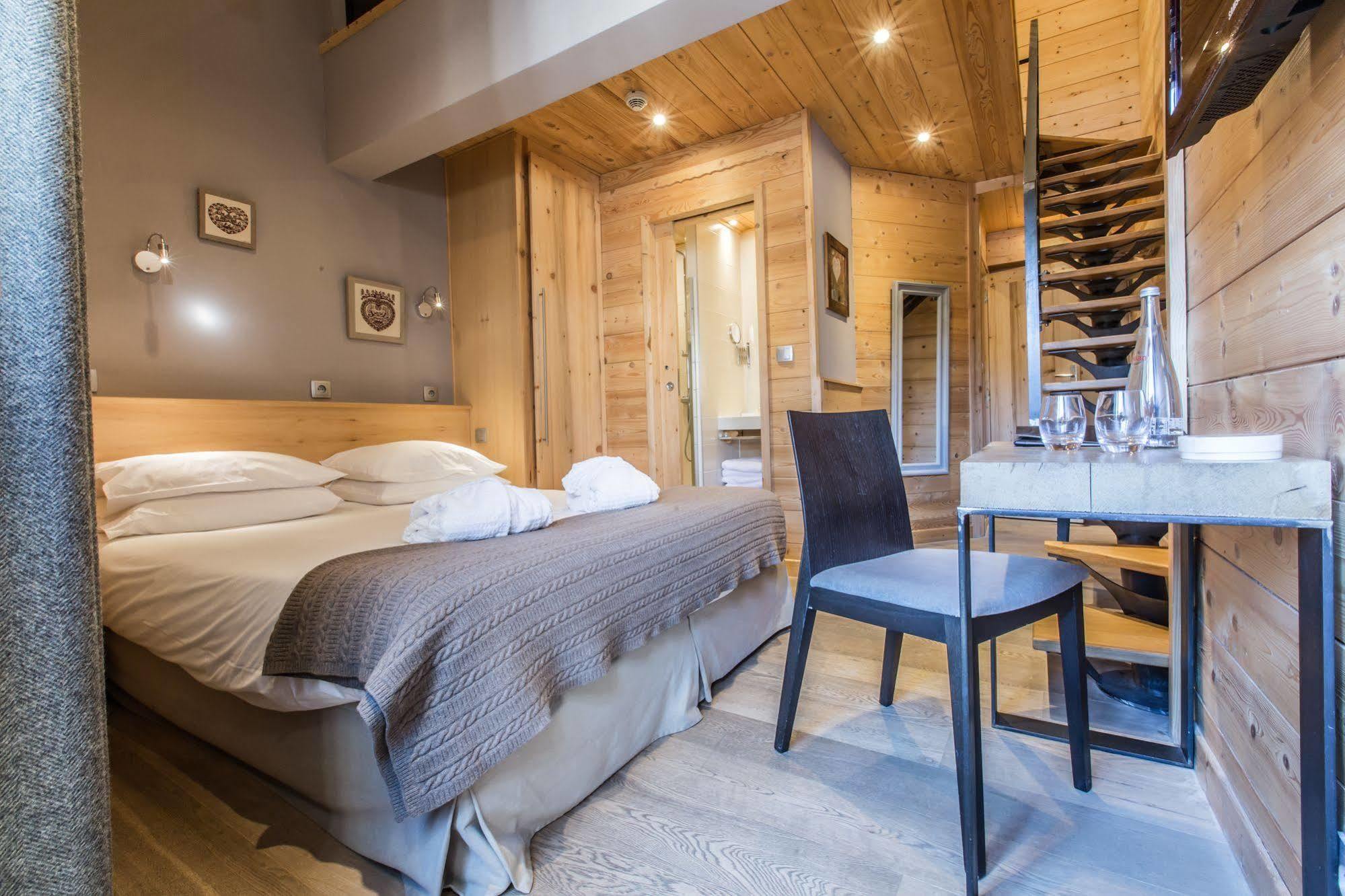 Hotel Spa Crychar Les Gets Bagian luar foto
