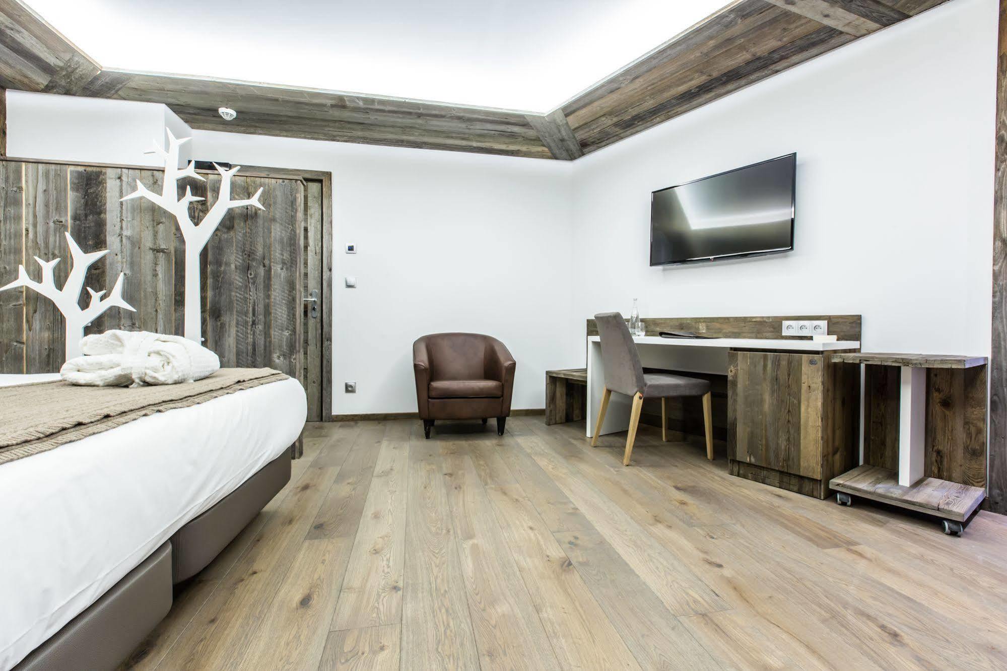 Hotel Spa Crychar Les Gets Bagian luar foto